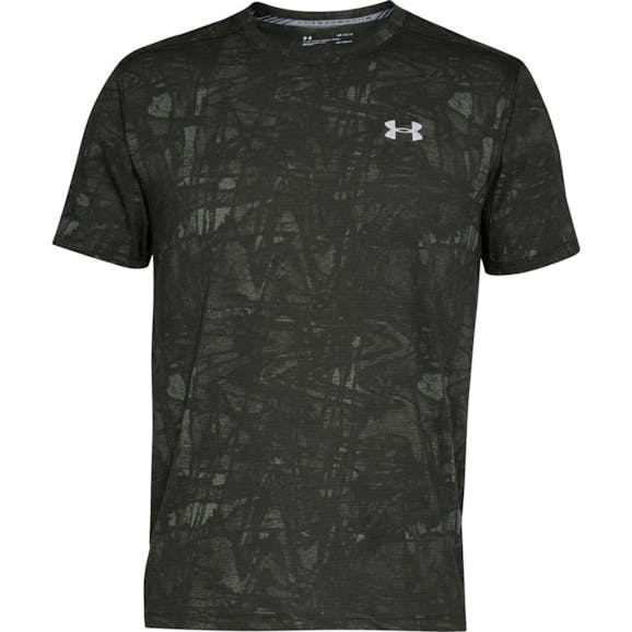 Under Armour Streaker Printed SS Crew T-shirt Heren Under Armour Streaker Printed SS Crew T-shirt Heren