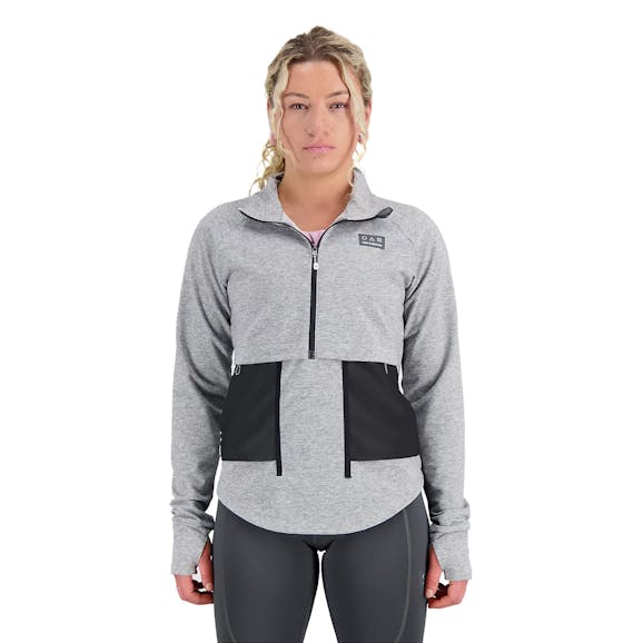 New Balance Impact All-Terrain Spinnex 1/2 Zip Shirt Dames New Balance Impact All-Terrain Spinnex 1/2 Zip Shirt Dames