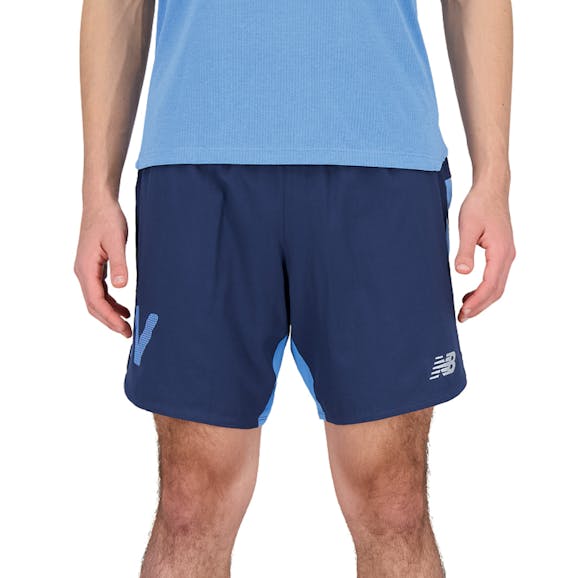 New Balance Graphic Impact Run 7 Inch Short Heren New Balance Graphic Impact Run 7 Inch Short Heren