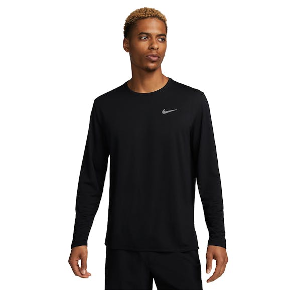 Nike dri-fit miler long sleeve t-shirt heren best sale
