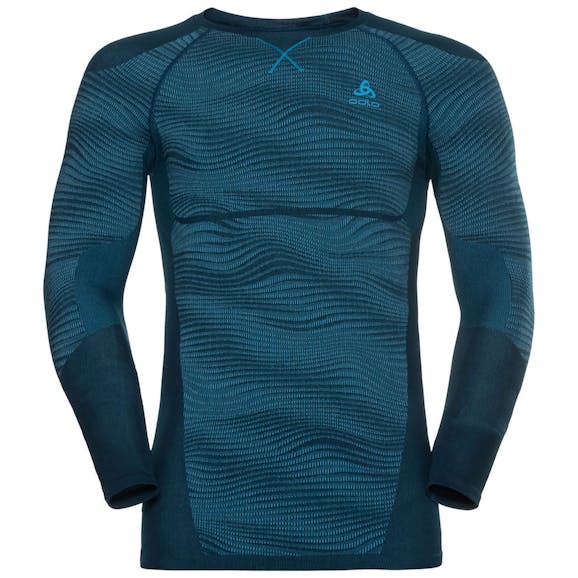 Odlo Blackcomb Crew Neck Shirt Heren Odlo Blackcomb Crew Neck Shirt Heren