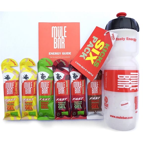 Mulebar 6 Pack Gels met Bidon Mulebar 6 Pack Gels met Bidon