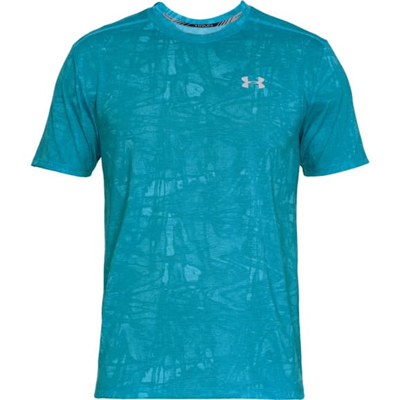 Under Armour Streaker Printed SS Crew T-shirt Heren Under Armour Streaker Printed SS Crew T-shirt Heren