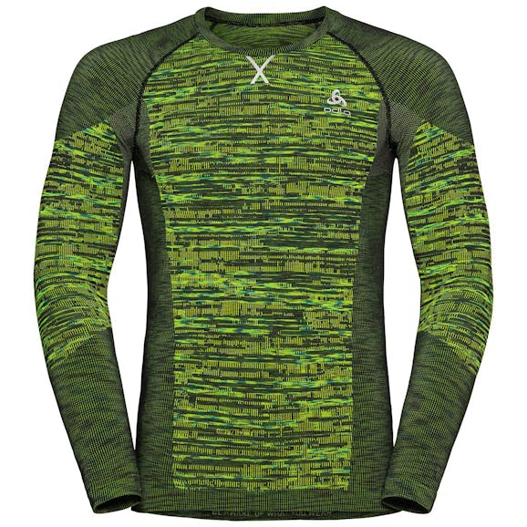 Odlo Blackcomb Eco Crew Neck Shirt Heren Odlo Blackcomb Eco Crew Neck Shirt Heren