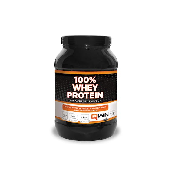 QWIN 100% Whey Protein 700g Strawberry