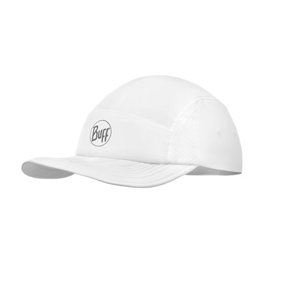 Buff Run Cap Solid White Buff Run Cap Solid White