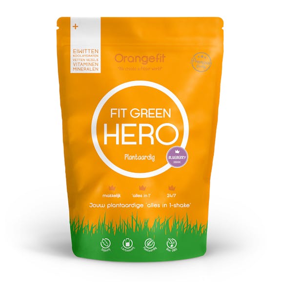 Orangefit Fit Green Hero Blueberry 850gr Orangefit Fit Green Hero Blueberry 850gr