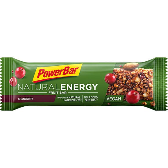 PowerBar Natural Energy Fruit Nut Bar Cranberry PowerBar Natural Energy Fruit Nut Bar Cranberry