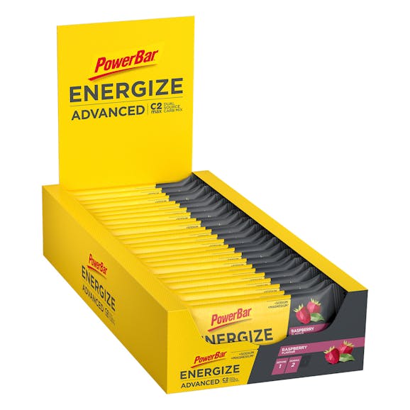 Powerbar Energize Advanced Bar Raspberry Box Powerbar Energize Advanced Bar Raspberry Box