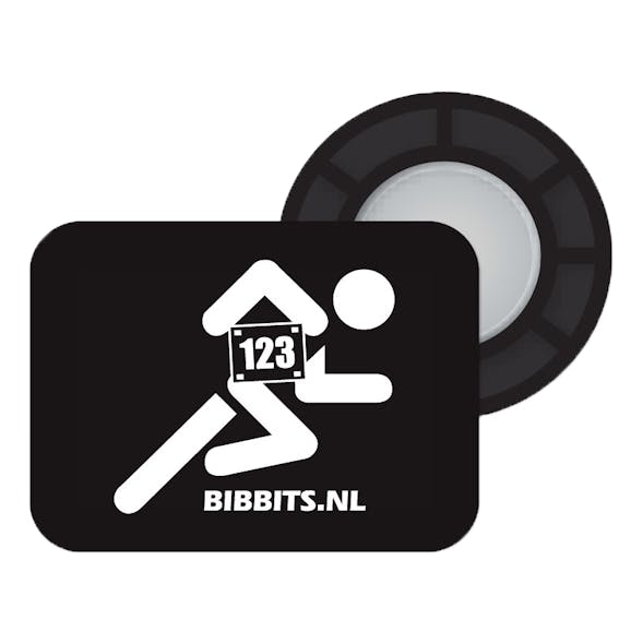 BibBits Startnummer Magneetjes Loper BibBits Startnummer Magneetjes Loper