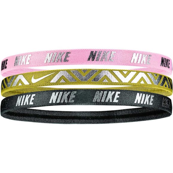 Nike Metallic Hairbands 3PK