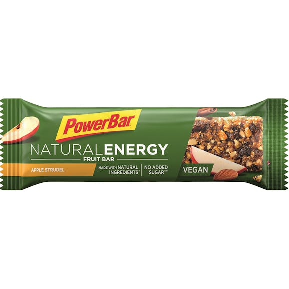 Powerbar Natural Energy Fruit Nut Bar Apple Strudel Powerbar Natural Energy Fruit Nut Bar Apple Strudel