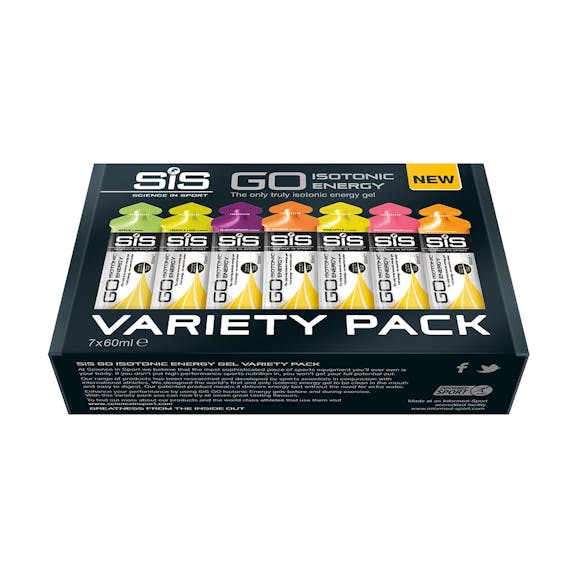 SIS Go Isotonic Energy Gel Variety 7-Pack SIS Go Isotonic Energy Gel Variety 7-Pack
