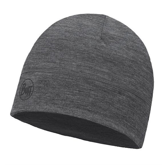 Buff Lightweight Merino Wool Hat Solid Grey Buff Lightweight Merino Wool Hat Solid Grey