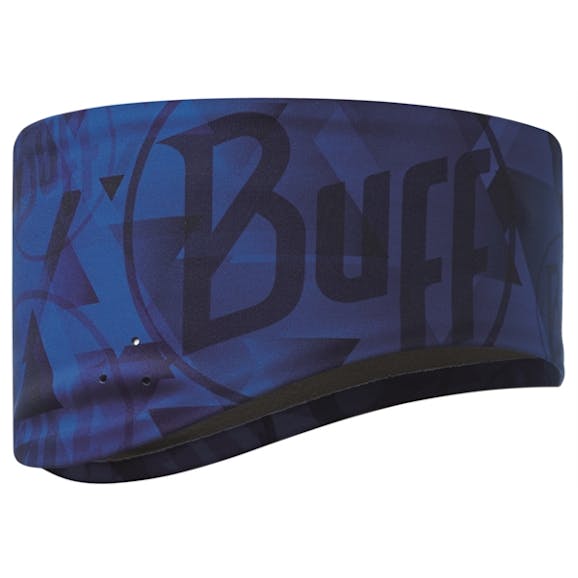 Buff Windproof Headband Tip Logo Blue S/M