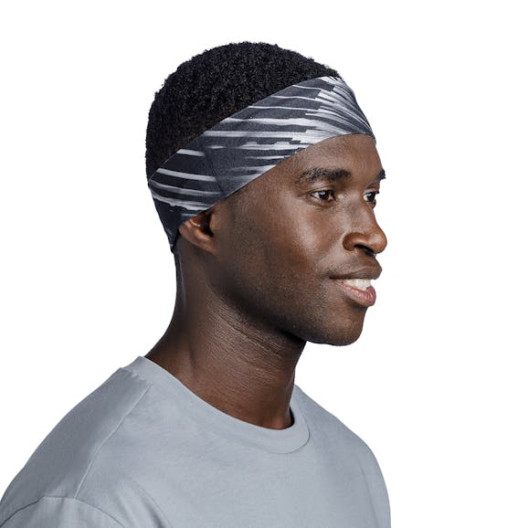 Buff CoolNet UV+ Slim Headband Jaru Graphite Unisex