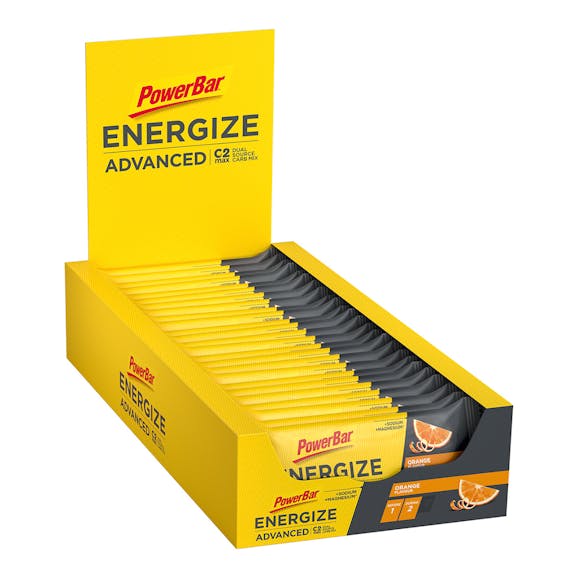 Powerbar Energize Advanced Bar Orange Box Powerbar Energize Advanced Bar Orange Box