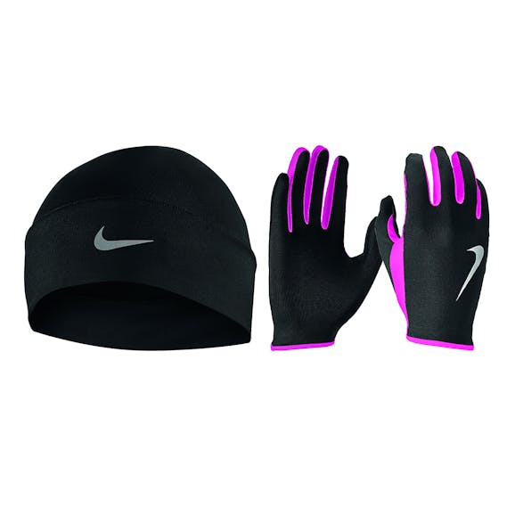 Nike Run Dry Hat Glove Set Dames