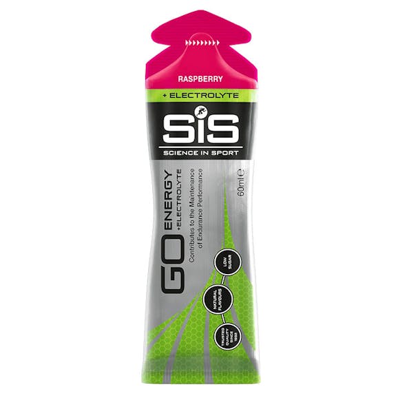 SIS Go Energy+ Electrolyte Gel Raspberry 60ml