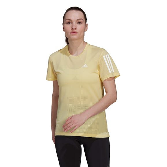 Adidas shirt dames geel hotsell