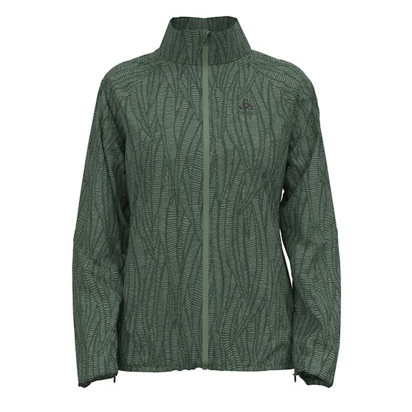 Odlo Zeroweight Print Jacket Dames Odlo Zeroweight Print Jacket Dames