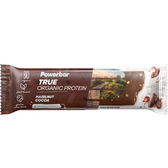 Powerbar True Organic Protein Bar Hazelnut Cocoa Powerbar True Organic Protein Bar Hazelnut Cocoa
