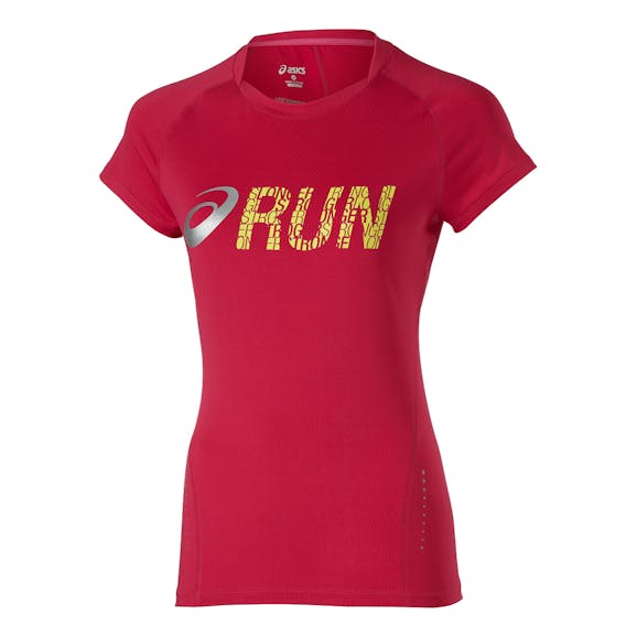 ASICS Graphic Run T-Shirt Dames ASICS Graphic Run T-Shirt Dames