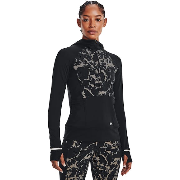 Under Armour OutRun The Cold 1/2 Zip Hoodie Dames Under Armour OutRun The Cold 1/2 Zip Hoodie Dames