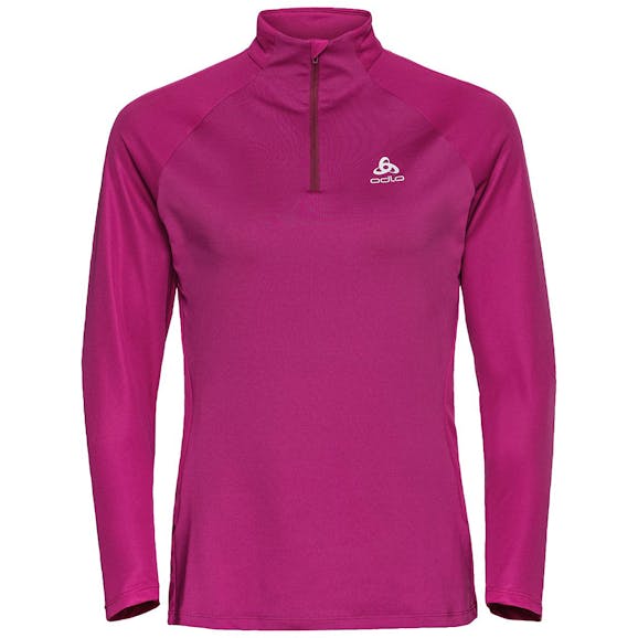 Odlo Essential Ceramiwarm 1/2 Zip Midlayer Dames Odlo Essential Ceramiwarm 1/2 Zip Midlayer Dames