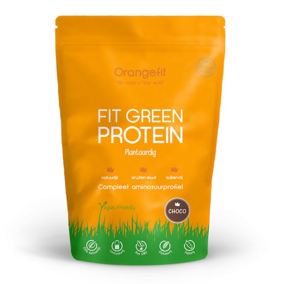 Orangefit Fit Green Protein Choco 450gr