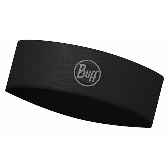 Buff UV Hoofdband Slim R-Solid Black Buff UV Hoofdband Slim R-Solid Black