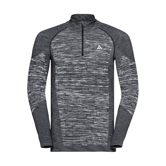 Odlo Blackcomb Eco 1/2 Zip Turtle Neck Shirt Heren Odlo Blackcomb Eco 1/2 Zip Turtle Neck Shirt Heren