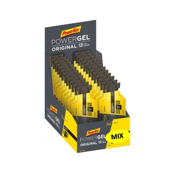 Powerbar Powergel + Cafeine Mixed Box Powerbar Powergel + Cafeine Mixed Box