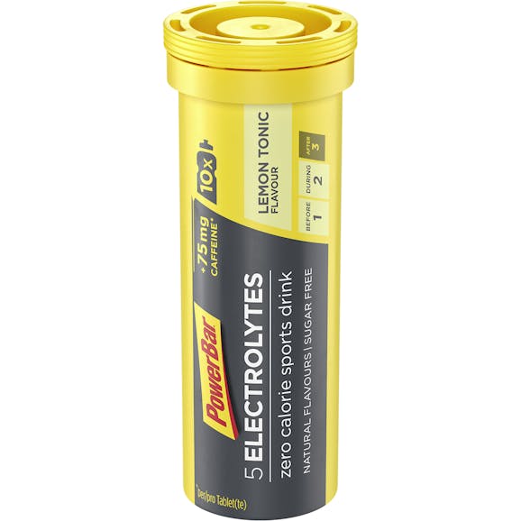 Powerbar Electrolyte Tablet Lemon Tonic Boost Powerbar Electrolyte Tablet Lemon Tonic Boost