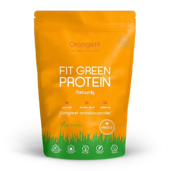 Orangefit Fit Green Protein Vanilla 450gr