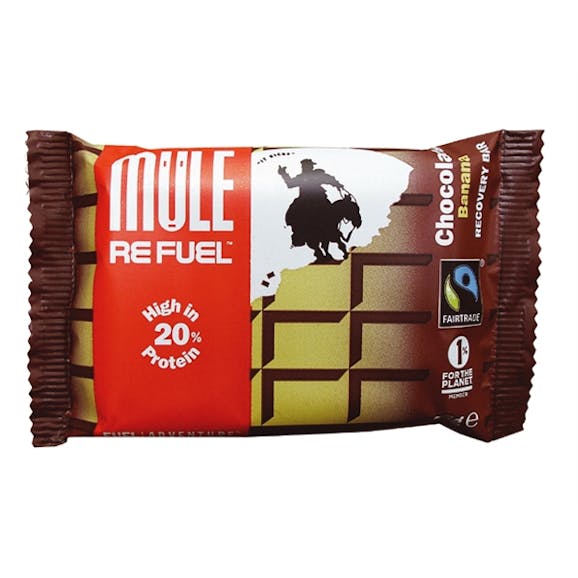 Mulebar Refuel Chocolate and Banana Reep 65g Mulebar Refuel Chocolate and Banana Reep 65g