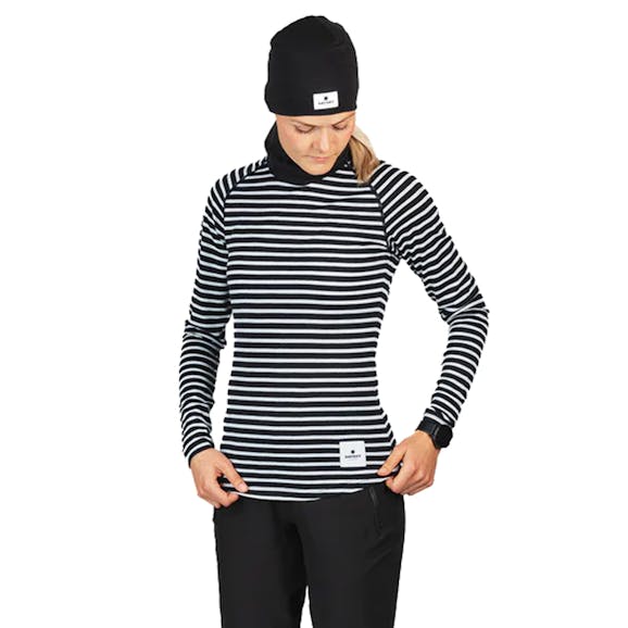 SAYSKY Striped Merino Base 165 Shirt Dames SAYSKY Striped Merino Base 165 Shirt Dames