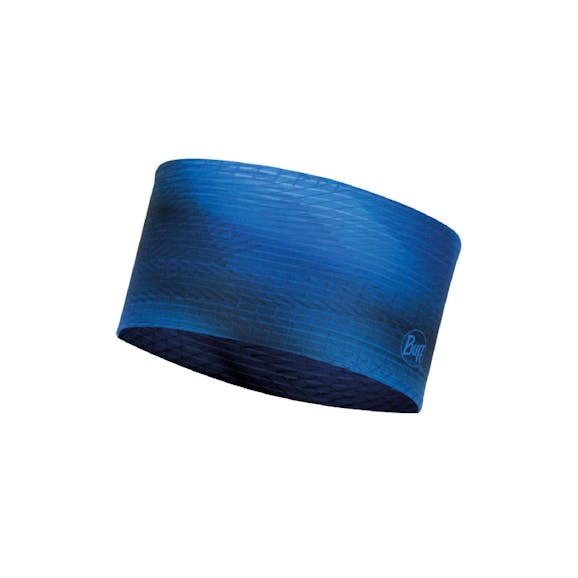 Buff Coolnet UV+ Headband Spiral Blue Buff Coolnet UV+ Headband Spiral Blue