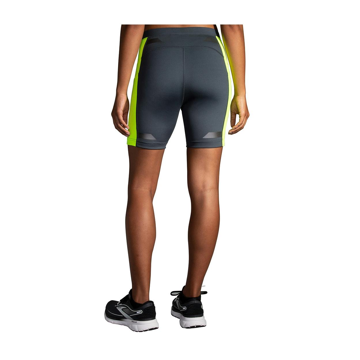 Brooks Run Visible 6 Inch Short Tight Dames All4running