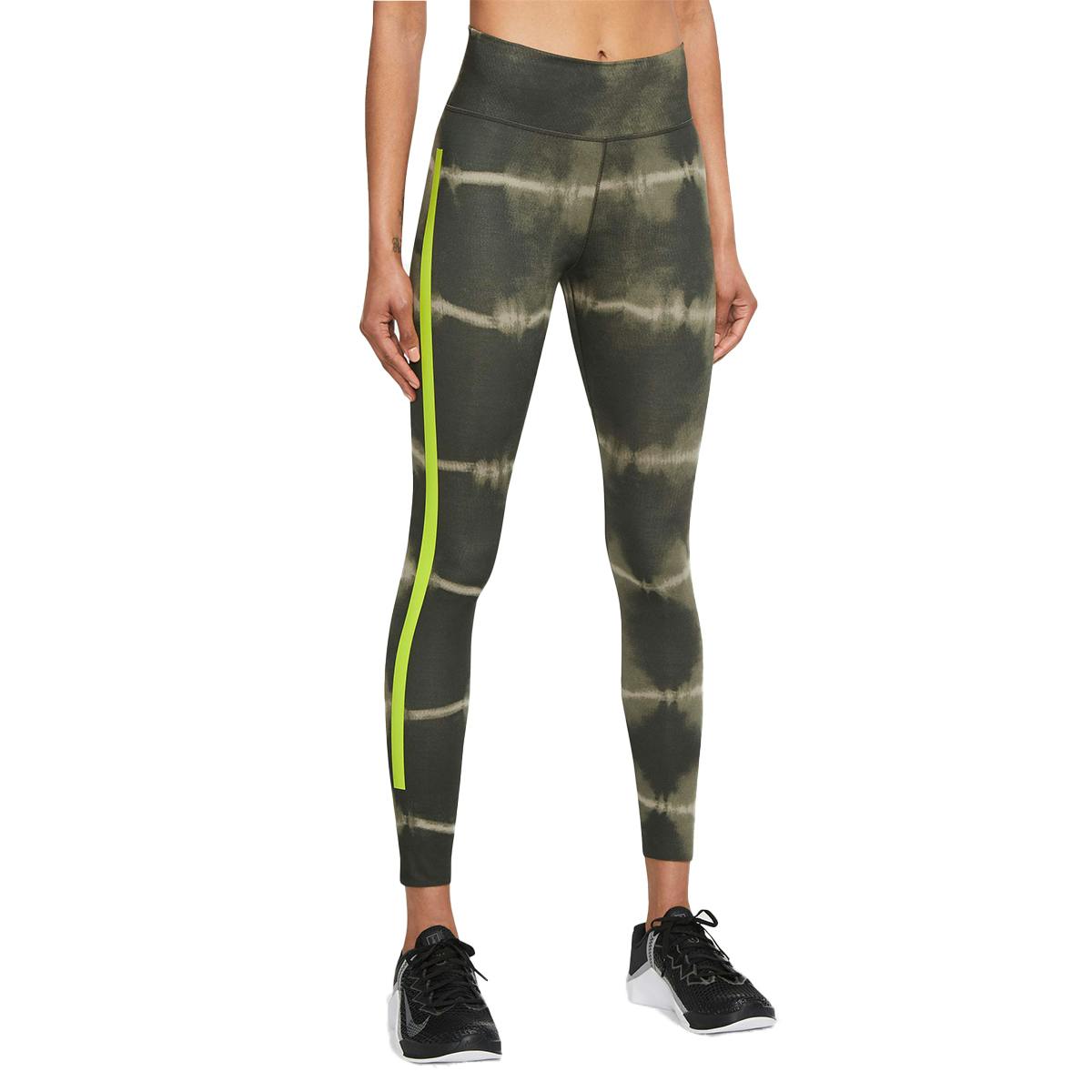 Nike Dri-FIT One Luxe AOP Mid-Rise Tight Dames
