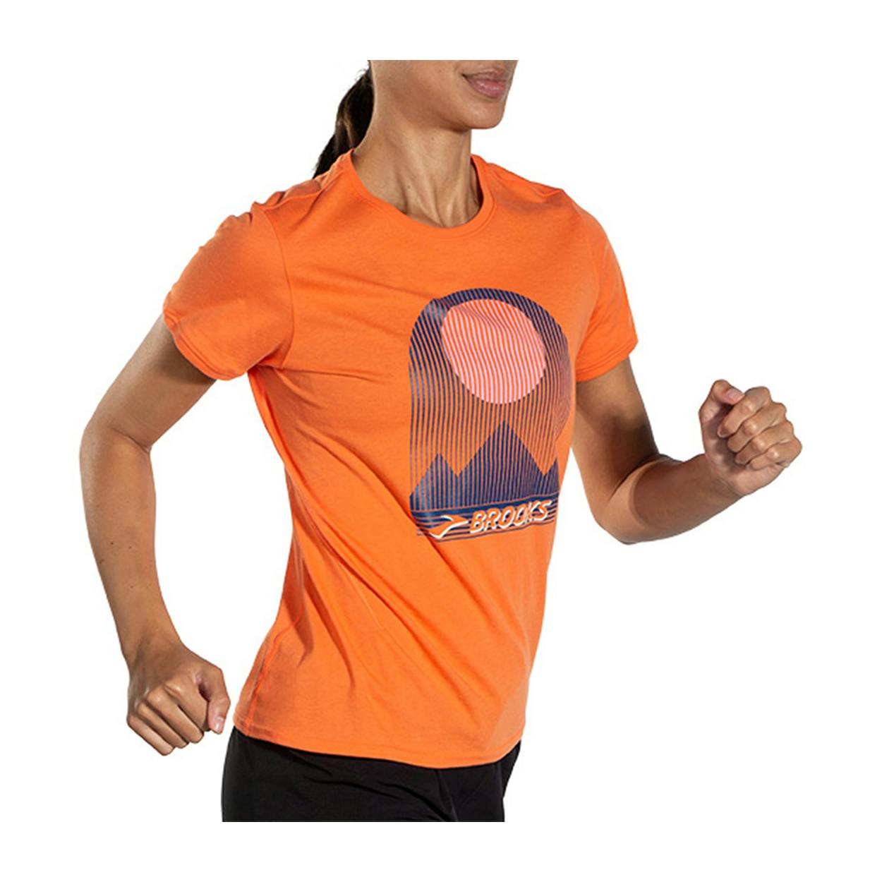Brooks Distance T shirt 2.0 Dames