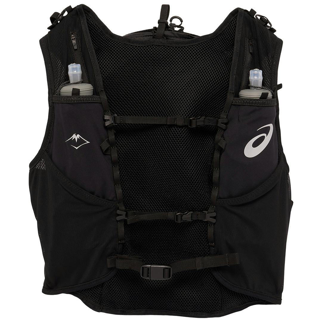 ASICS Fujitrail Backpack 15L 3013A876-001, Unisex, Zwart, Rugzak, maat: One size
