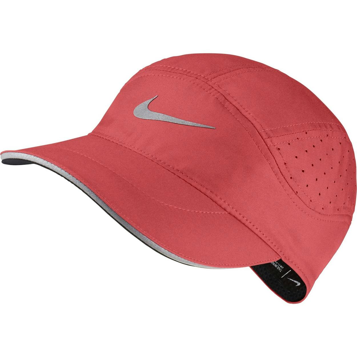 vloeistof Coördineren Minimaal Nike AeroBill Running Cap Hardlooppet Dames Roze