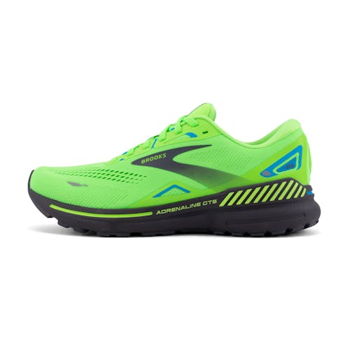 Een foto van de zijkanten van de Brooks Adrenaline Go To Shoe 23 loopschoen voor mannen