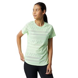 New Balance Q Speed Jacquard T-shirt Dames