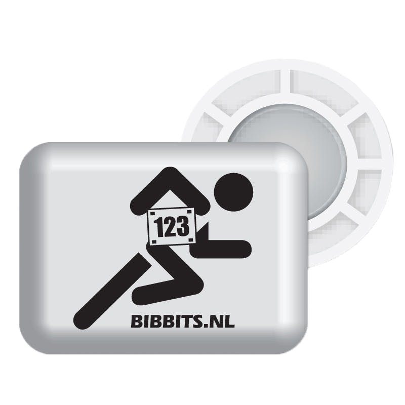 BibBits Startnummer Magneetjes Loper