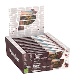 PowerBar True Organic Protein Bar Hazelnut Cocoa Box